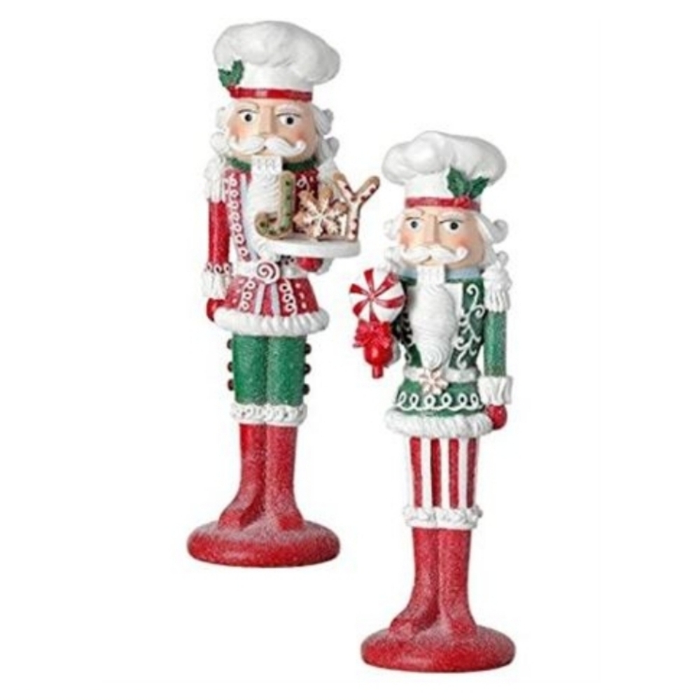 Holiday Nutcracker Duo - Red and Green